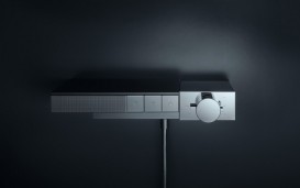 Термостат для душу Hansgrohe Axor Edge 3 споживача з алмазної огранюванням 46141000