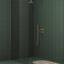 Термостат для душу Ravak Espirit 2 споживача рожеве золото матове X070360