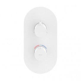 Термостат для душа Ravak Espirit встраиваемый 3 потребителя белый матовый X070252