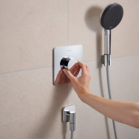 Термостат для душа скрытого монтажа Hansgrohe Ecostat Comfort Q 2 потребителя хром 33713000