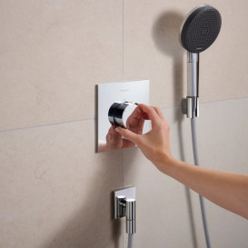 Термостат для душа скрытого монтажа Hansgrohe Ecostat Comfort E 2 потребителя хром 33716000
