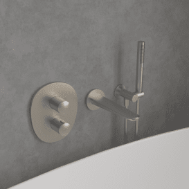 Термостат для душу Villeroy & Boch Antao вбудований матовий нікель TVS11100200064