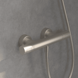 Термостат для душу Villeroy & Boch Universal Taps & Fittings двовентильний матовий нікель TVS00001700064