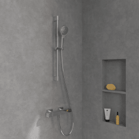 Термостат для душа Villeroy & Boch Universal Taps & Fittings двухвентильный хром TVS00001800061