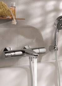 Термостат для ванної Grohe QuickFix Precision Trend двовентильний хром 34227002