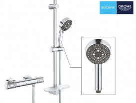 Термостат для душу Grohe QuickFix Precision Feel з душовим гарнітуром хром 34791000
