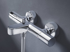 Термостат для ванной Grohe QuickFix Precision Get двухвентильный хром 34774000