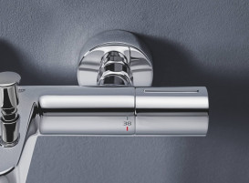 Термостат для ванной Grohe QuickFix Precision Get двухвентильный хром 34774000