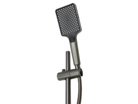 Термостат для ванной Millz с душевым гарнитуром серый MRS-AL-E4-1(Gray)