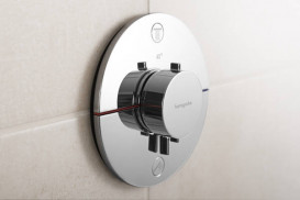 Термостат скрытого монтажа Hansgrohe ShowerSelect Comfort S 2 потребителя хром 15554000