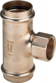 Трійник Viega SeaPress 0317.2 54хRp¾х54 сплав CuNiFe 90/10 453763