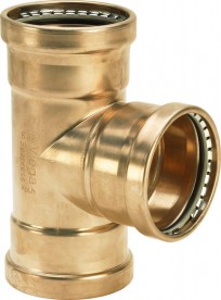 Тройник Viega SeaPress 0318XL d76,1хd54хd76,1 сплав CuNiFe 90/10 453800