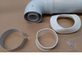 Коаксіальний комплект для газових конденсаційних котлів Baxi 60/100/750 мм CK-LN 01