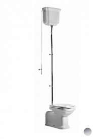 Труба сливная для высокого бачка Kerasan Waldorf/Retro хром 754790