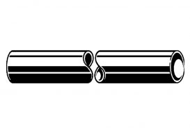 Труба Viega Sanpress XL 2203XL d76,1 мм толщина 2 мм нержавеющая сталь 354862