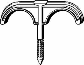 Трубний хомут Viega 2035.6 16/20х8х60 нейлон жовтий 193492