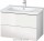 Тумба для раковины подвесная Duravit L-cube LC6247/12 дуб + Раковина 2332850000