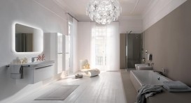 Тумба для раковины Geberit myDay с одним выдвижным ящиком ДСП/МДФ белый/высокоглянцевое покрытие Y824080000