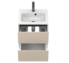 Тумба Miraggio Natura з раковиною Della 500 кашемір МДФ 8814854