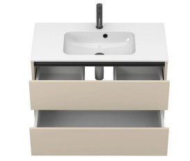 Тумба Miraggio Natura з раковиною Della 900 кашемір МДФ 8814859