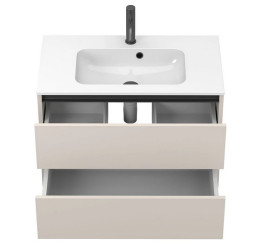Тумба Miraggio Natura с раковиной Della 800 ДСП кашемир 8814809