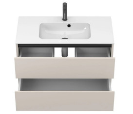 Тумба Miraggio Natura с раковиной Della 900 ДСП кашемир 8814810