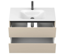 Тумба Miraggio Natura з раковиною Jessel 900 МДФ кашемір 8814864