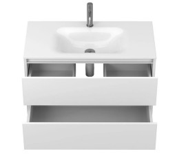 Тумба Miraggio Natura із раковиною Jessel 900 МДФ/ДСП білий мат 8814803