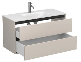 Тумба Miraggio Natura с раковиной Jessel 1000 ДСП кашемир 8814813