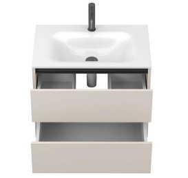 Тумба Miraggio Natura с раковиной Jessel 700 ДСП кашемир 8814836