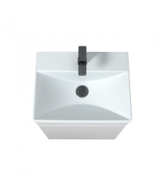 Тумба Мойдодыр Urban 50-U с раковиной Sempre ДСП белый глянец 00-0008530