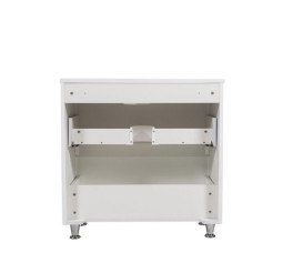 Тумба для підлоги Аквародос Акцент 60 см з раковиною Альфа ДСП/МДФ білий глянець АР000040144