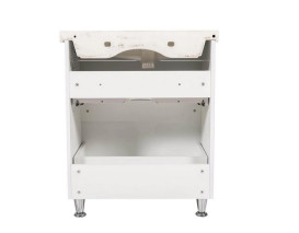 Тумба напольная Аквародос Альфа 70 см с раковиной Frame ДСП/МДФ белый АР000040173