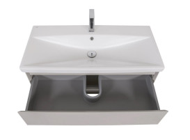 Тумба напольная Аквародос Элит 100 см с раковиной Elite ДСП/МДФ мокко АР000049099