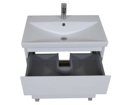 Тумба напольная Аквародос Элит 70 см с раковиной Elite ДСП/МДФ белый мат АР000040373