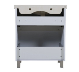 Тумба напольная Аквародос Элит 70 см с раковиной Elite ДСП/МДФ белый мат АР000040373