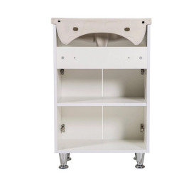 Тумба напольная Аквародос Родорс 50 см с раковиной Нова ДСП/МДФ белый АР000040359