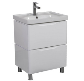 Тумба напольная Аквародос Венеция 60 см с раковиной Arya ДСП/МДФ белый АР000045237