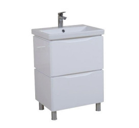 Тумба напольная Аквародос Венеция 60 см с раковиной Elite ДСП/МДФ белый АР000040214