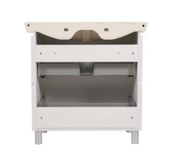 Тумба напольная Аквародос Венеция 85 см с раковиной Порто ДСП/МДФ белый АР000040212