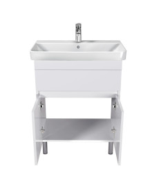 Тумба напольная Мойдодыр City White 70 с раковиной Vivace ДСП белый глянец 00-0008752