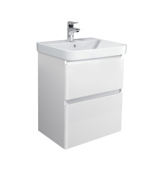 Тумба Мийдодир Палермо 50-U з раковиною Vivace ДСП/МДФ білий глянець 00-0009154