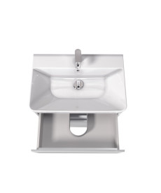 Тумба Мойдодыр Палермо 70-U с раковиной Vivace ДСП/МДФ белый глянец 00-0009155