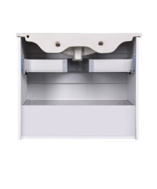 Тумба Мойдодыр Палермо 80-U с раковиной Vivace ДСП/МДФ белый глянец 00-0009156