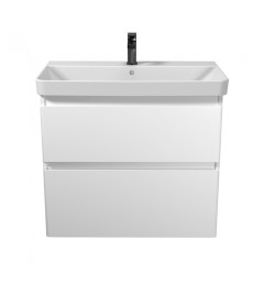 Тумба Мойдодыр Палермо 80-U с раковиной Vivace ДСП/МДФ белый глянец 00-0009156