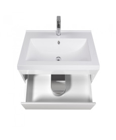 Тумба підлогова Мийдодір Prime 80 з раковиною Cosmo ДСП/МДФ білий глянець 00-0008149