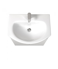 Тумба напольная Мойдодыр Temp 60 с раковиной Runa ДСП/МДФ белый глянец 00-0008564