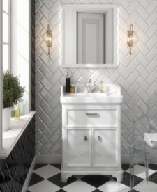 Тумба напольная под раковину Kerama Marazzi Pompei 60 см МДФ белый PO.60.1\WHT