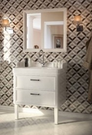 Тумба напольная под раковину Kerama Marazzi Pompei 60 см МДФ белый PO.60.2\WHT