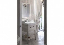 Тумба напольная под раковину Kerama Marazzi Provence 60 см массив дерева белый PR.60\WHT